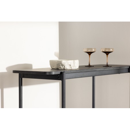 Heim riiul 120 cm - must / must FSC 100%