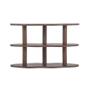 Moln riiul 120x45x75 cm - MDF Mocca 3D paberiga