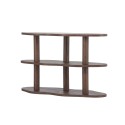 Moln riiul 120x45x75 cm - MDF Mocca 3D paberiga