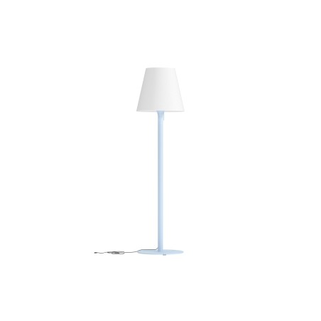 Põrandalamp Moris ø50*187cm - helesinine / valge