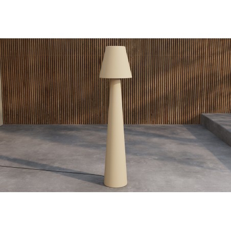 Stratfordi põrandalamp - ø34*150cm - beež/beež