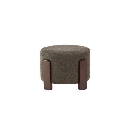Coffey Ottoman/tumba - Tumepruun / Kohv/Hall Boucle