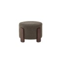 Coffey Ottoman/tumba - Tumepruun / Kohv/Hall Boucle