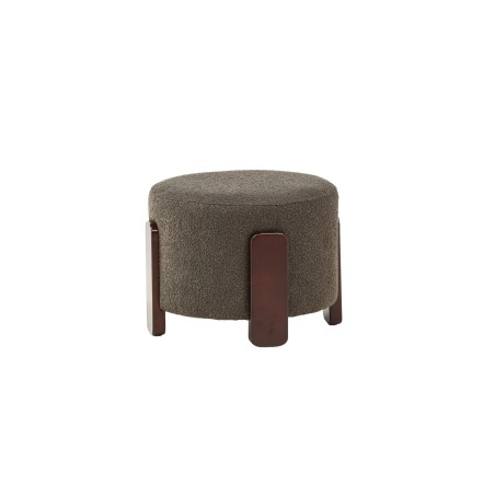 Coffey Ottoman/tumba - Tumepruun / Kohv/Hall Boucle