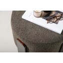 Coffey Ottoman/tumba - Tumepruun / Kohv/Hall Boucle