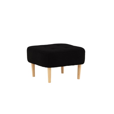 Salina Ottoman/tumba - tammepuu / must fliis