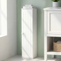 2 vannitoakapi komplekt 3 eemaldatava riiuliga, laius 16cm, wc-kapp, valge