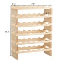 36 pudelit virnastatav puidust modulaarne veiniriiul