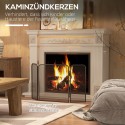 Kokkupandav metallist sädemekaitse kaminale, 96 × 1,3 × 56 cm