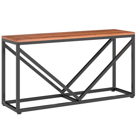 2-ühes küttepuuriiul siseruumidesse (98 x 28 x 50 cm) – kõrgendatud küttepuualus koos riiuli, vaheosa ja abilauaga