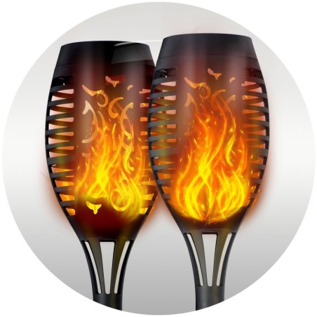 Päikeseenergial töötav õuelamp 2 tk | FreshDesign.ee