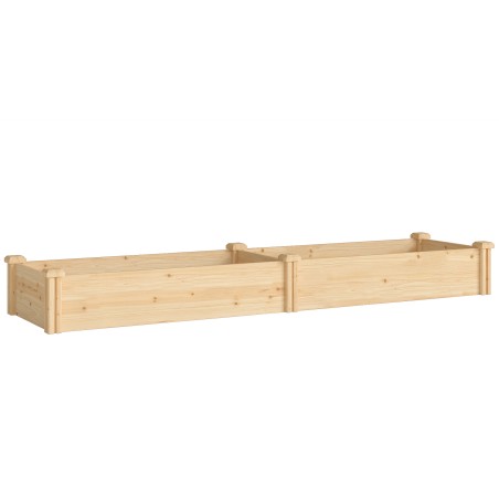 Puidust kõrgpeenar vaheseina ja avatud põhjaga, 235 × 66 × 26 cm