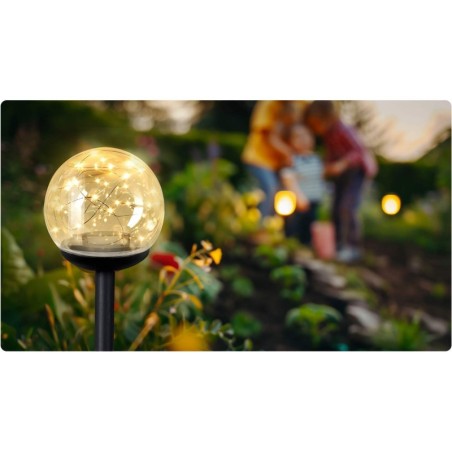 Päikeselamp läbipaistev pall 4 tk | FreshDesign.ee