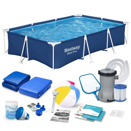 Raamiga aiabassein 300 x 201 x 66 cm 16 üh... | FreshDesign.ee