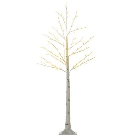 Kunstkask 120 LED-tulega, 3 heledusastet, 150 cm, valge