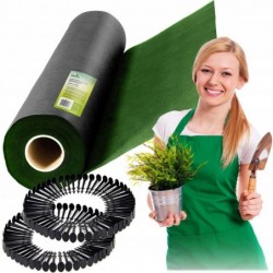 Agro geotekstiil 1,6 m x 50 m 90 g/m2 + 100...