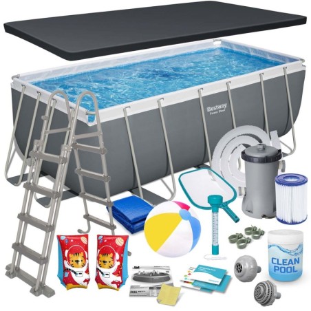 Raamiga aiabassein 412x201x122 cm 17in1 Be... | FreshDesign.ee