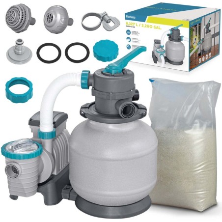 Liivapump 8327 l/h Bestway 58499 + liiv 25kg | FreshDesign.ee