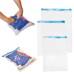 Vaakumkotid riietele 9 tükki 3 suurust 35x50cm,...