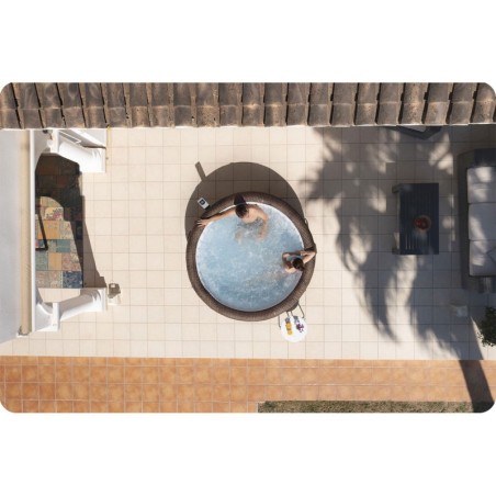 Täispuhutav spaa Lay-Z Bali pruun 7 inimesele Bestway 6001p