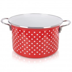 TECKA emailpott 22 cm, 4 liitrit