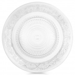 Taldrik, madal klaastaldrik, 25 cm