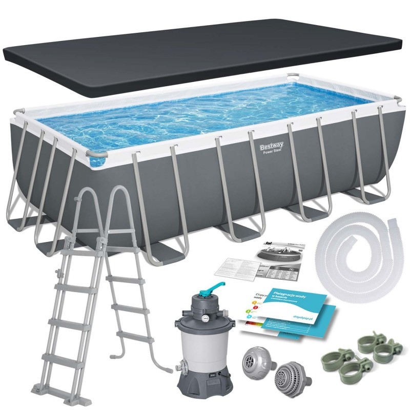 Raamiga aiabassein 488 x 244 x 122 cm + li... | FreshDesign.ee