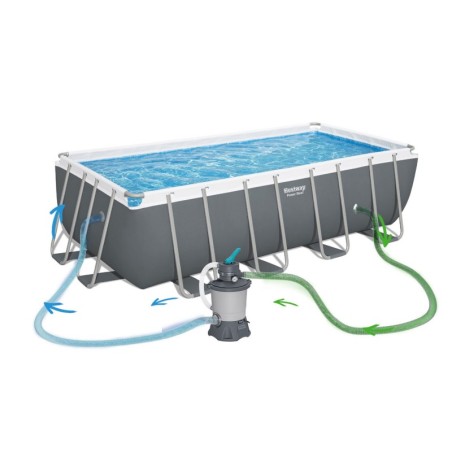 Raamiga aiabassein 488 x 244 x 122 cm + li... | FreshDesign.ee