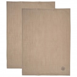 Puuvillased köögirätikud, pruunid, 70x50 cm, 2 tk.