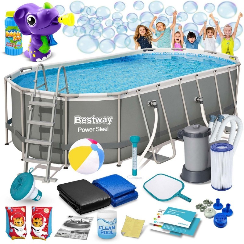 Raamiga aiabassein 549 x 274 x 122 cm + li... | FreshDesign.ee