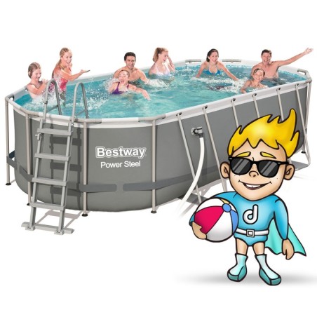 Raamiga aiabassein 549 x 274 x 122 cm + lisad, 17in1 Bestway 56710