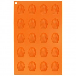 Oranž silikoonist küpsisevorm kestadega SILLINIE
