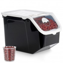 Must kaanega köögivilja- ja puuviljamahuti 12...