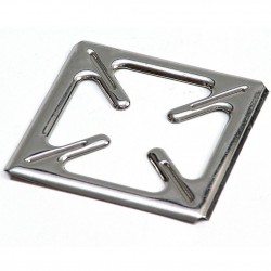 Terasest pliidi põletipadi 9,5x9,5 cm