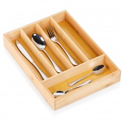 Bambusest söögiriistade vahetükk sahtlile 25x35 cm