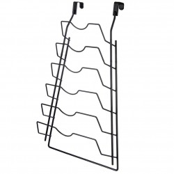 RADKA mustast metallist kaane riidepuu