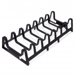 Alus kaante ja taldriku jaoks, must, 30x14x6 cm