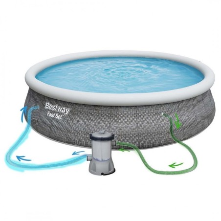 Aia bassein 366 x 76 cm 9 ühes Bestway 57445 | FreshDesign.ee