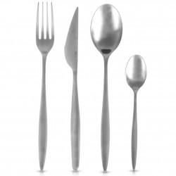 Terasest söögiriistade komplekt 6 inimesele, 24...