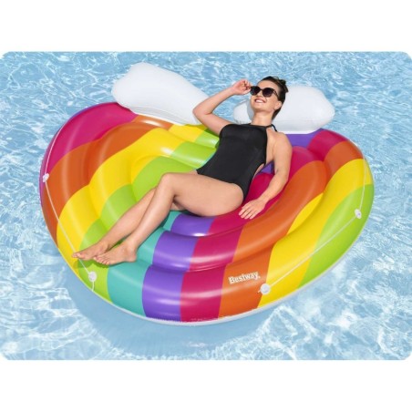 Ujuv saar vikerkaarega Bestway 43722