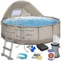 Raamiga aiabassein 396 x 107 cm lisadega 1... | FreshDesign.ee
