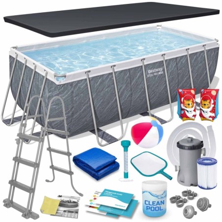 Raamiga aiabassein 412 x 201 x 122 cm lisa... | FreshDesign.ee