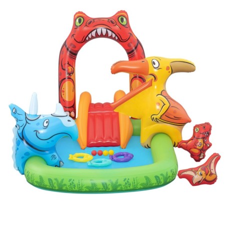Täispuhutav mänguväljak Jurassic 241 x 140 x 137 cm Bestway 53160