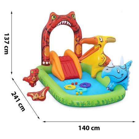 Täispuhutav mänguväljak Jurassic 241 x 140... | FreshDesign.ee