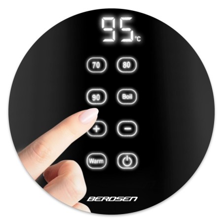 Elektriline veekeetja 1,7 l Berdsen BD-706 must | FreshDesign.ee