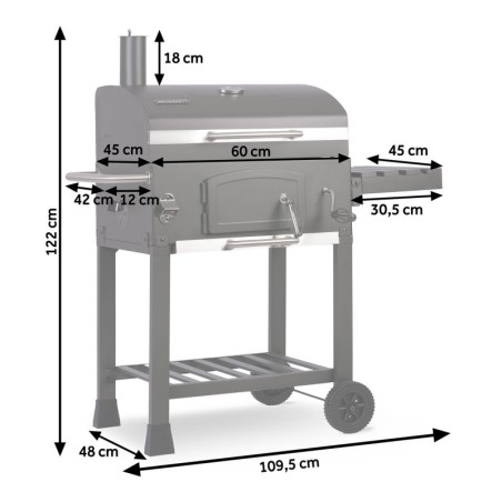 Süsigrill kaanega Berdsen BD-891 must | FreshDesign.ee