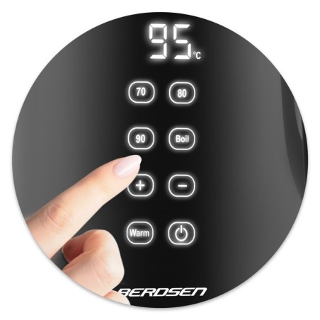 Elektriline veekeetja 1,7 l Berdsen BD-707 must | FreshDesign.ee