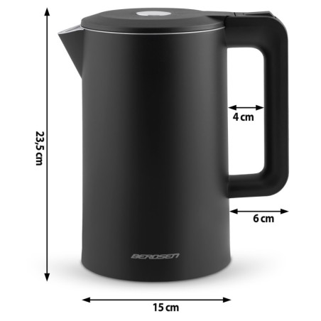 Elektriline veekeetja 1,7 l Berdsen BD-710 must | FreshDesign.ee