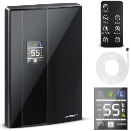 Õhukuivati - niiskuse imaja berdsen BR-20d must | FreshDesign.ee