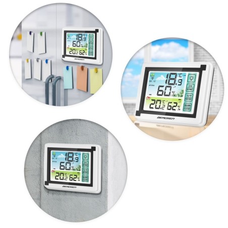 Ilmajaam ekraaniga BD-900 valge | FreshDesign.ee